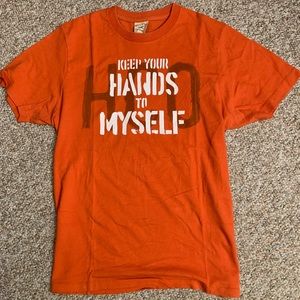 Hollister, XL, orange 100% cotton T-shirt